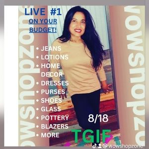 "LIKE" THIS POST TO BE NOTIFIED WHEN I GO LIVE!